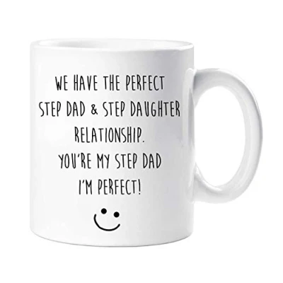 Image of 60 Second Makeover Limited Step Dad Daughter Mug Perfect Relationship Funny Fathers Day I Am