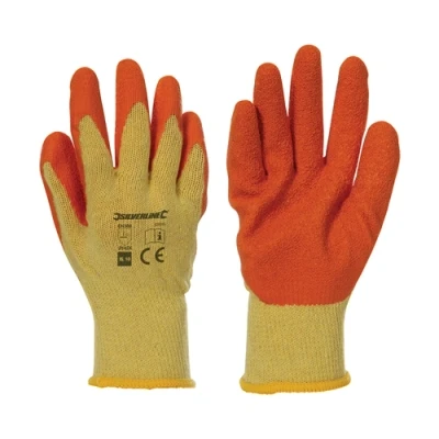 Image of Silverline Latex Builders Gloves 12 Pairs XL 10