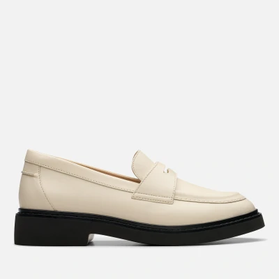 Image of Clarks Women&#039;s Splend Edge Leather Loafers UK 5