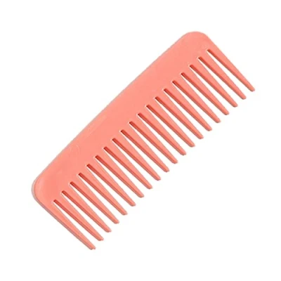 Image of Wide Tooth Comb Anti Static No Handle Thick Wavy Curly Hair For Women Men Smoothing Massaging