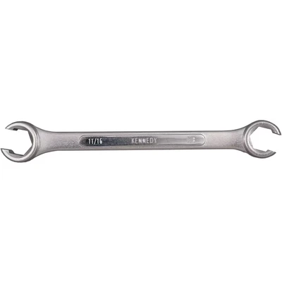 Image of Kennedy Imperial Flare Nut Spanner, Chrome Vanadium Steel, 1/4in. x 5/16in