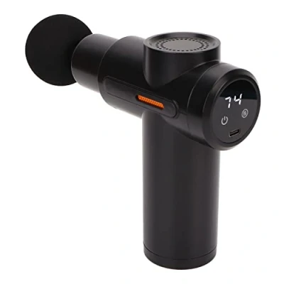 Image of Massage Gun,Deep Tissue Massager,4 Heads Percussion Heat Cool Mini Portable Electric Sport Massager for Muscle Relaxing