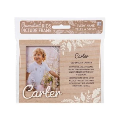 Image of Personalised picture frames (Carter)