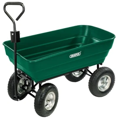 Image of Draper Heavy Duty Tipping Cart, 120L
