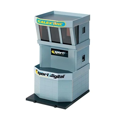 Image of Scalextric C8319 Plastic Control Tower 1:32 Scale Accessory