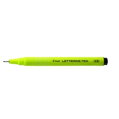 Image of Pilot DR Lettering Pen 1.0 mm Tip Black, Box of 12