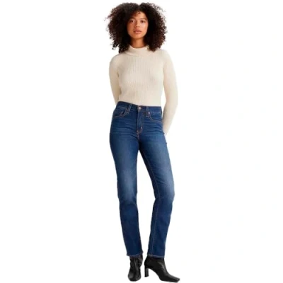 Image of Levi&#039;s Women&#039;s 724 High Rise Straight Jeans, Chelsea Carbon Glow, 27W x 30L