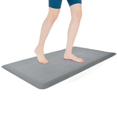 Image of Art3d Anti Fatigue Mat 1/2 Inch Cushioned Kitchen Mats Non Slip Foam Comfort Cushion for Standing Desk, Office or Garage Floor (17.3&quot;x28&quot;, Dark Grey)