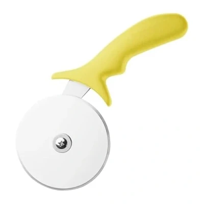 Image of Hygiplas Pizza Wheel Yellow 102mm 4&quot;