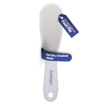 Image of Footlogix Double Sided File with Rubberised Handle by