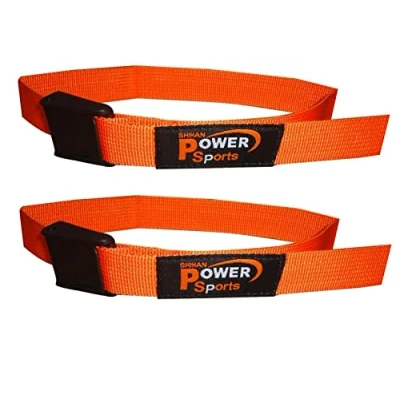 Image of Bicep STRAP ORANGE Max Blood Flow Restriction Training Bands Help You Gain Muscle Faster Biceps &amp; Triceps for Effective Arms