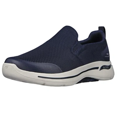 Image of Skechers Performance Go Walk Arch Fit Togpath Navy/Grey 9 D (M)