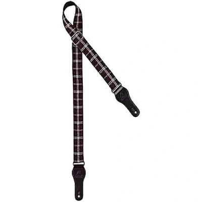 Image of Ortega Guitars Adjustable Ukulele Strap Highland Series Cotton, Scottish Dark (OCS 140U)