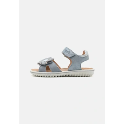 Image of Superfit Sparkle Sandals for kids, Size: 11K, Hellblau/silber Suede