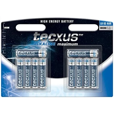 Image of Tecxus 23778 LR03/AAA (Micro) alkaline manganese battery 1.5 V