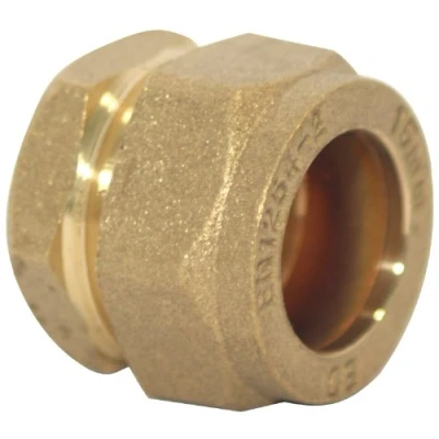 Image of Plumb Pak PF18 5AMZ Compression Stop End 15mm Pack of 5
