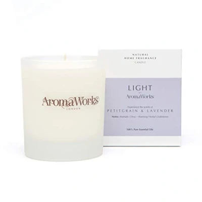 Image of AromaWorks Petitgrain and Lavender Candle 30cl
