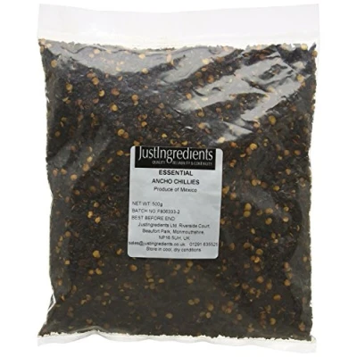 Image of JustIngredients Essentials Ancho Chillies, 500 g