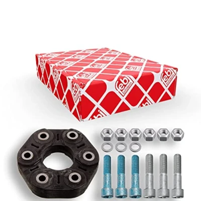 Image of 2054110100, 2054110100S1, A2054110100, A2054110100S1 Drive Shaft Coupler FEBI BILSTEIN 171995 110mm 150mm with bolts/screws, washers nuts