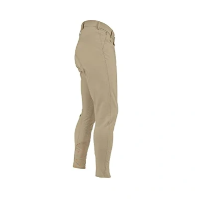 Image of Shires Aubrion Walton Riding Breeches in Beige Boys/Child 11/12Yrs,
