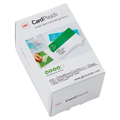 Image of Gbc Acco GB03075 Credit Card Pouch,White