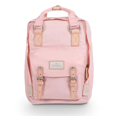 Image of Doughnut Macaroon Backpack for Men and Women Lightweight School Bag Casual Daypack 16 Liters Basic Water Resistant Rucksack Travel, Sports, Hiking with Pockets(Sakura)