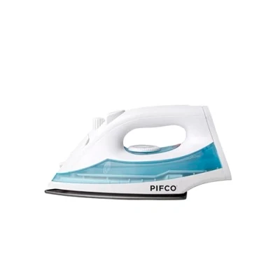 Image of PIFCO Easy Steam Iron Non stick Soleplate Lightweight 2000w 10ml Water Cup 2m Cord Variable Control Auto Shut off Burst Function