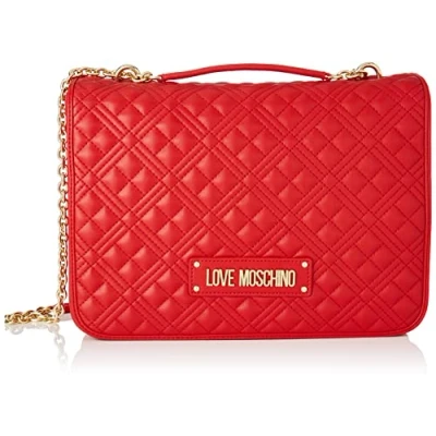 Image of Love Moschino Women&#039;s Jc4001pp0ela0 Shoulder Bag, red, 1x1x1