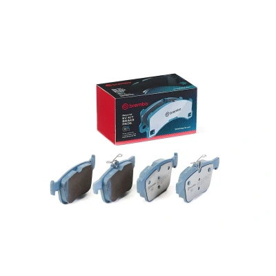 Image of 5Q0698451AD, 5Q0698451C, 5Q0698451N, 5Q0698451Q, 8V0698451 Brake pad set BREMBO P 85 125E VOLKSWAGEN: Golf 7, AUDI: Q2