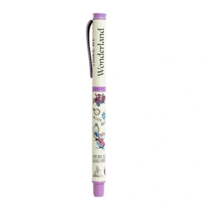 Image of Grupo Erik Disney Alice In Wonderland Ball Pen Point Black Ink Comes A Gift Box Ballpoint Cute Cool Stationery Gifts