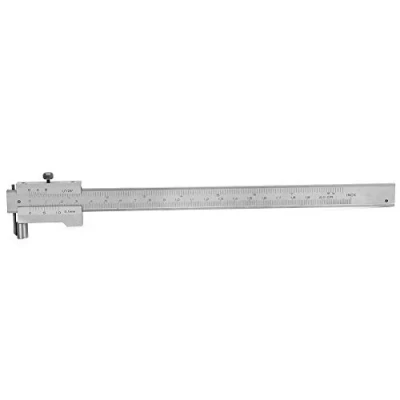 Image of Vikye Stainless Steel 0 200mm Vernier Caliper, Parallel Marking Gauge with Carbide Needle, Metric &amp; Inch Units, Fine Grinding Surface, Part Number Vikyeg5nq3bsa9p 11