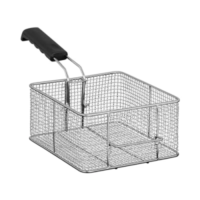 Image of Royal Catering rcef Basket Replacement in Stainless Steel from 8 to 16 litres Mango Included Free Shipping Litros