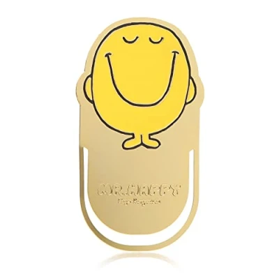 Image of Mr. Men Little Miss Stationery &amp; Notebooks Bookmark Happy