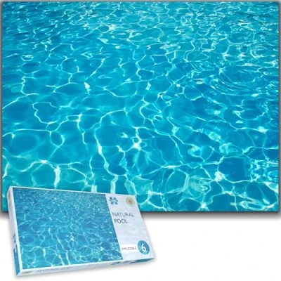 Image of 1000 Piece Natural Pool Jigsaw Puzzles For Adults Impossible Impuzzibles 66cm X 50cm Challenging, Great Gift All Ages