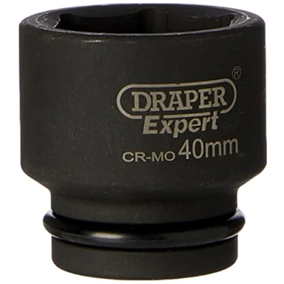 Image of Draper Expert HI TORQ� 6 Point Impact Socket, 3/4&quot; Sq. Dr., 40mm