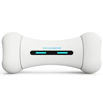 Image of Wickedbone Smart Bone, Automatic &amp; Interactive Toy for Dog, Puppy and Cat, App Control, Safe Durable, Keep Your Pets Entertained All Day