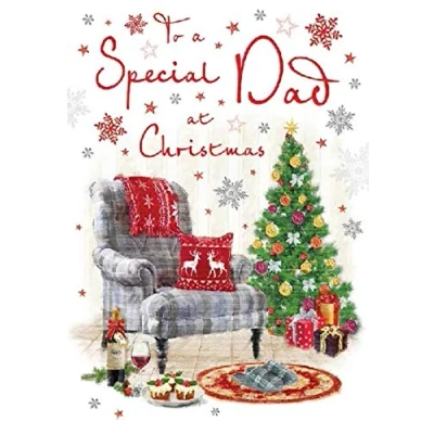 Image of Christmas Card Dad 9 x 6 inches Regal Publishing