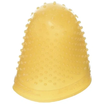 Image of Swingline Rubber Finger Tips, Cots, Extra Large Size 14, Amber, Protector for Use with Staples &amp; Staplers, Home Office Desktop Accessories, Set of 12 (54014)