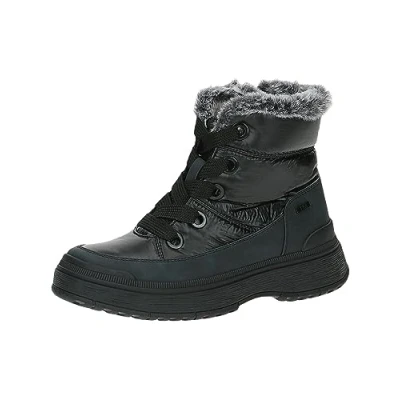 Image of CAPRICE Women&#039;s 9 26213 41 Mid Calf Boot, Black (Black Comb), 7 UK