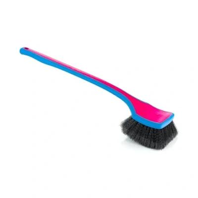 Image of Detail Factory Fender Well Brush Ergonomic ProGrip Handle, Stiff Synthetic Bristles, Design, Clean Your Wheel Wells with Ease Octane Underglow