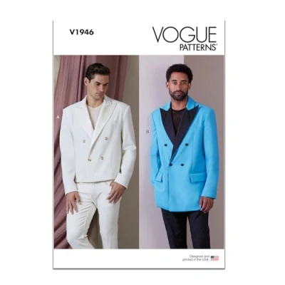 Image of Vogue Patterns V1946MXX Men’s Jacket MXX(40 42 44 46)