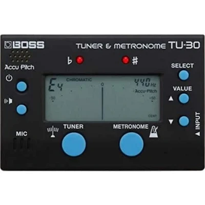 Image of BOSS Tu 30 Tuner &amp; Metronome