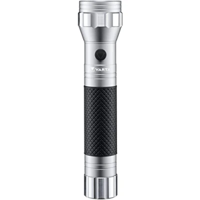 Image of Varta Brite Essential F20 Torch, Light for Every Household, Silver