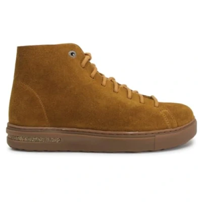 Image of Bend Mid Decon Nubuck Leather Unisex High Top Trainers