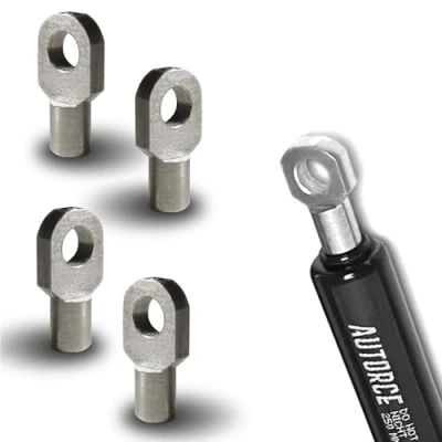 Image of 4 Piece Set of M6 M8 M10 Eyelet Heads for Gas Struts End Fittings Boot Bonnet or Universal Lift (M 8)