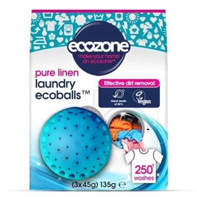 Image of Ecozone Laundry Ecoballs™ 250 Pure Linen Fragrance