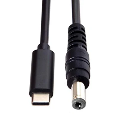 Image of CY Type C USB Input to DC 5.5 * 2.1mm Cable for Laptop Notebook