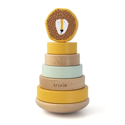 Image of Trixie 36 153 Animals Stacking Toy Lion, Yellow, Medium
