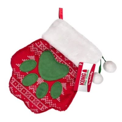 Image of KONG Holiday Stocking Paw Large