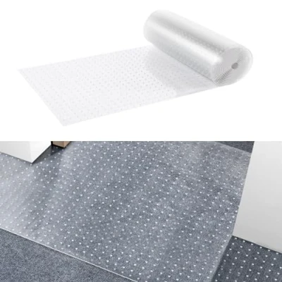 Image of VEVOR Carpet Protector for Pets, 24&quot; x 25&#039; PVC Scratch Proof Cat Doorway, Anti Slip Mat, Easy to Cut Plastic Stopper, Guard